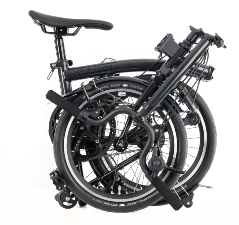 BROMPTON – P LINE – M LENKER – MIDNIGHT BLACK mit Schutzbleche