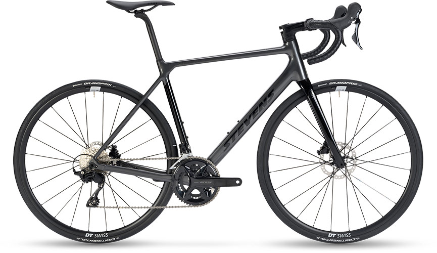STEVENS – RACE ROAD– ASPIN DISC – SMOKED STEEL – GROßE 54CM