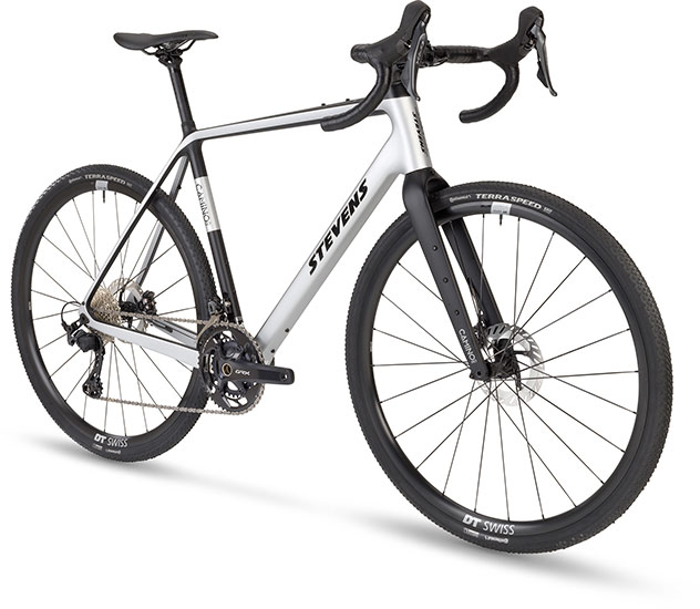 STEVENS – GRAVEL CARBON– CAMINO PRO – VOGUE SILVER – GROßE 51CM – Bild 3