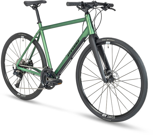 STEVENS - URBAN | X-CROSS - STRADA 1000 - GREEN | GREY - GROßE 55CM – Bild 3