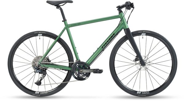 STEVENS - URBAN | X-CROSS - STRADA 1000 - GREEN | GREY - GROßE 55CM