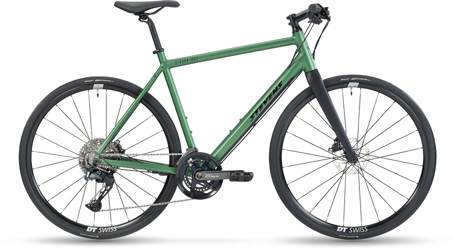 STEVENS - URBAN | X-CROSS - STRADA 1000 - GREEN | GREY - GROßE 55CM
